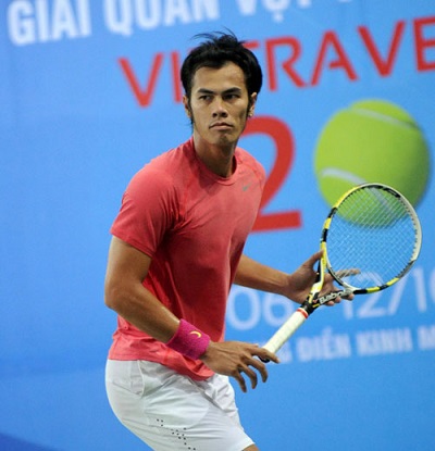 Tuyển thủ soft tennis Lâm Quang Trí.