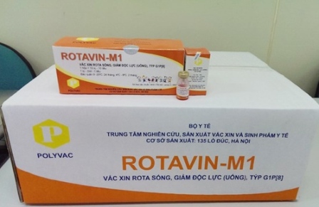 Văc xin Rotavin-M1 đã đem lại nhiều hiệu quả về kinh tế và xã hội