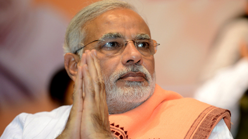 Tân Thủ tướng Ấn Độ Narendra Modi.