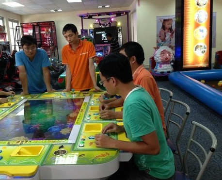 Game bắn cá khiến nhiều người mê mẩn.