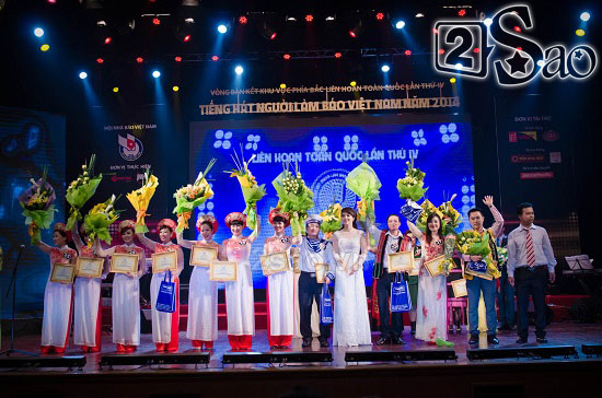 Chung kết cuộc thi Tiếng hát Người làm Báo năm 2014