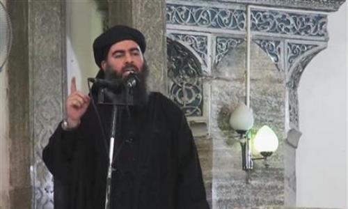 Abu Bakr al-Baghdadi, thủ lĩnh lực lượng Nhà nước Hồi giáo.