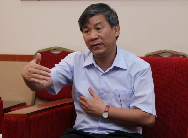 GS.TS. Nguyễn Anh Trí, Viện trưởng Viện Huyết học - Truyền máu Trung ương.