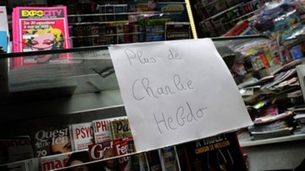 Pháp, Charlie Hebdo, cháy hàng