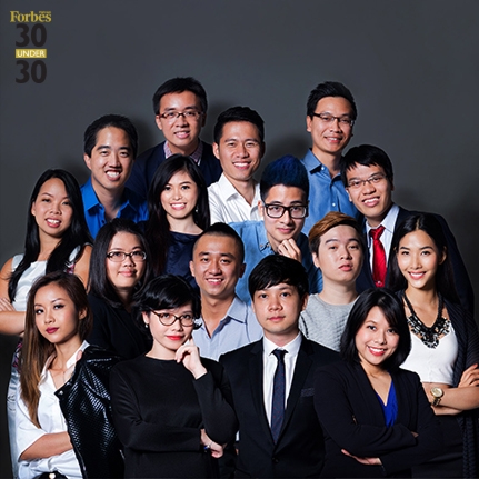 30 under 30, 30 gương mặt dưới 30 tuổi, Nguyễn Hà Đông, JveMind, Trấn Thành, Hoàng Thùy