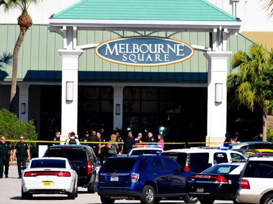Cảnh sát phong tỏa hiện trường. Ảnh: Florida Today