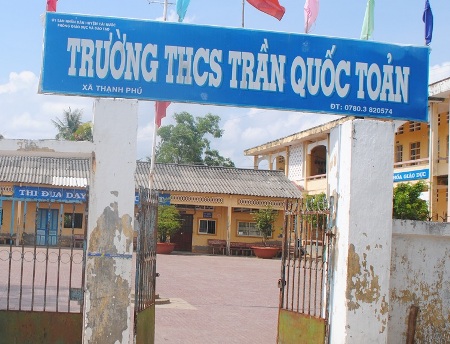 Trường THCS Trần Quốc Toản.