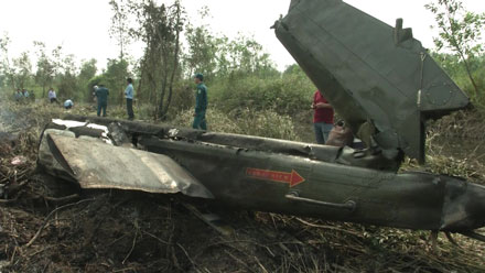Hệ thống điều khiển bị hư hỏng khiến trực thăng UH-1 gặp nạn