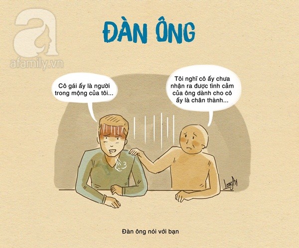 trẻ trâu và đàn ông