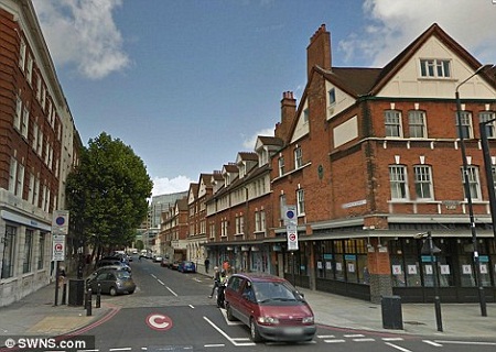 Chợ Spitalfields ở thành phố London hồi đầu thế kỷ 19 (trái) và năm 2015 (phải).
