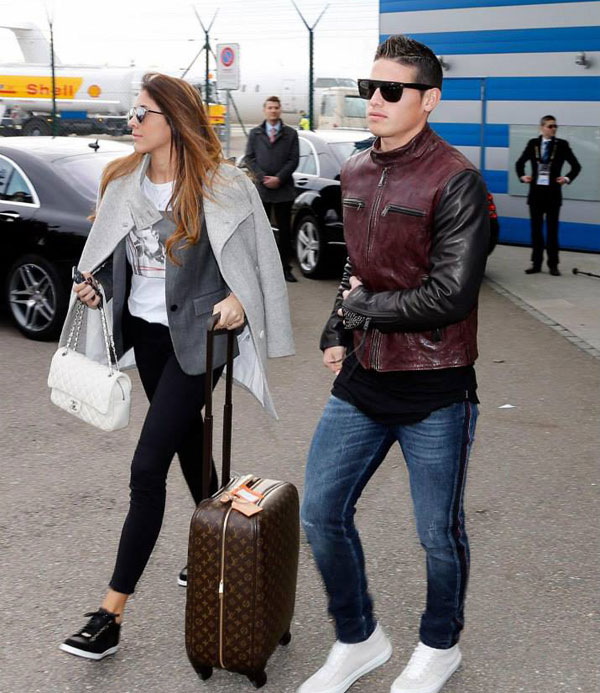 James Rodriguez sành điệu, thời trang bên bà xã Daniela