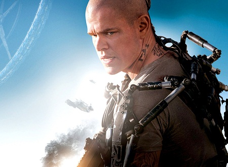 Matt Damon trong bộ phim khoa học viễn tưởng “Elysium” (2013).