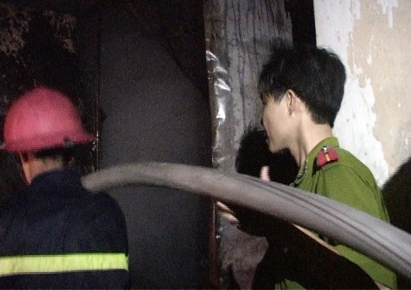 Tuy nhiên do không gian chật hẹp nên công tác chữa cháy gặp khá nhiều trở ngại