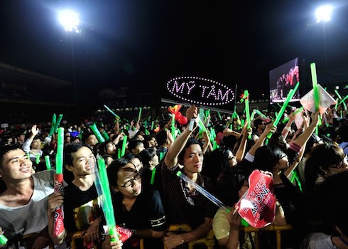 Mỹ Tâm sở hữu lượng fans đông đảo.