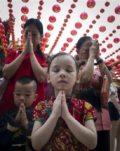 Trong những ngày đầu tiên của năm mới Ất Mùi, nhiều gia đình tại 