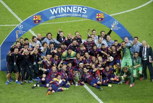 Barcelona - tân vương châu Âu Barcelona - tân vương châu Âu
