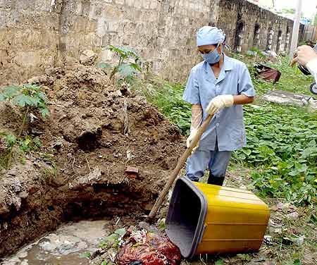 Rác thải y tế là vấn đề quan tâm của nhiều địa phương