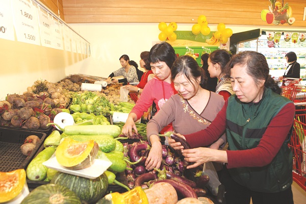 Nên mua ở cửa hàng đã có kiểm tra của các cơ quan chức năng cấp chứng nhận rau sạch an toàn