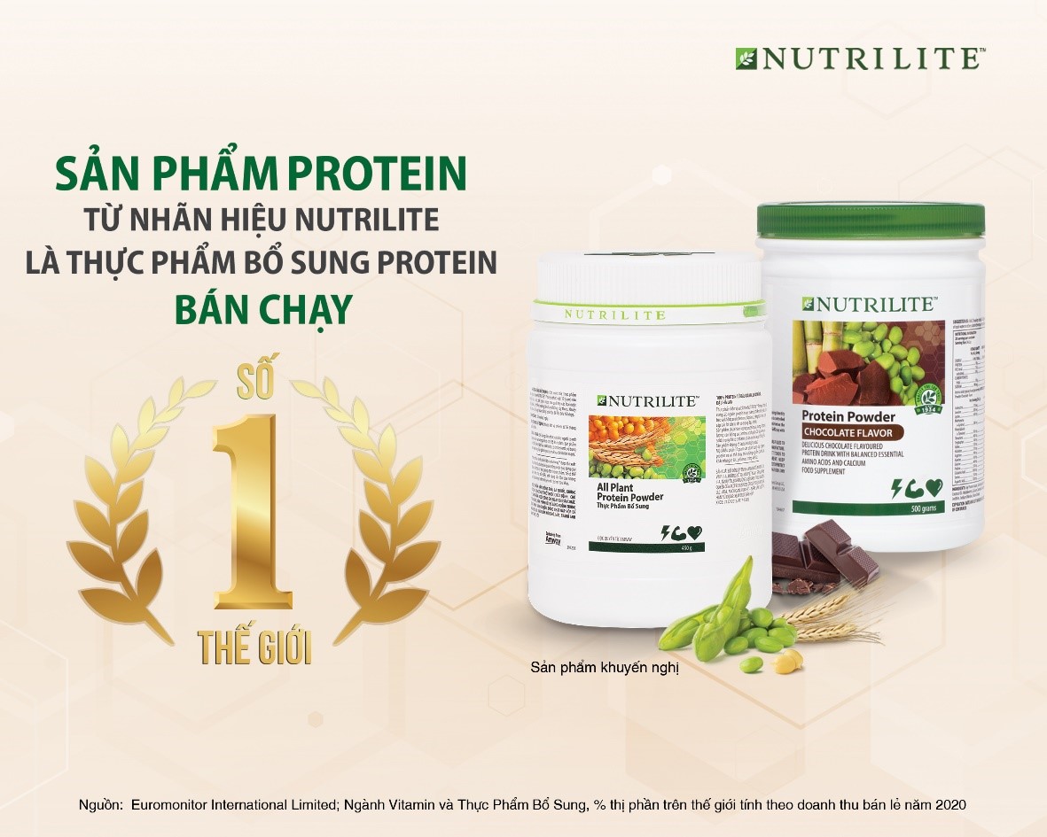 Nutrilite Protein – “Thực phẩm bổ sung protein bán chạy số 1 thế giới” - Ảnh 1.