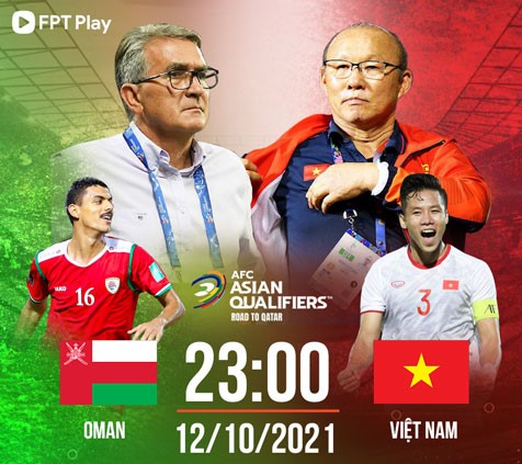 Đội tuyển Việt Nam sẽ gặp Oman trong một trận đấu đầy kịch tính và thử thách. Các cầu thủ sẽ phải vượt qua rào cản đối thủ để giành chiến thắng cho mình. Cùng xem trận đấu này để cổ vũ và ủng hộ cho Đội tuyển Việt Nam!