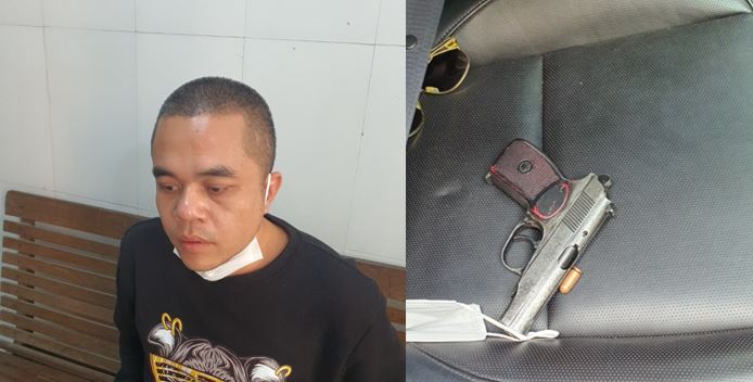 Bắt đối tượng nổ súng ở TP Vinh khiến 1 người bị thương - Ảnh 1. Bắt đối tượng nổ súng ở TP Vinh khiến 1 người bị thương - Ảnh 1.