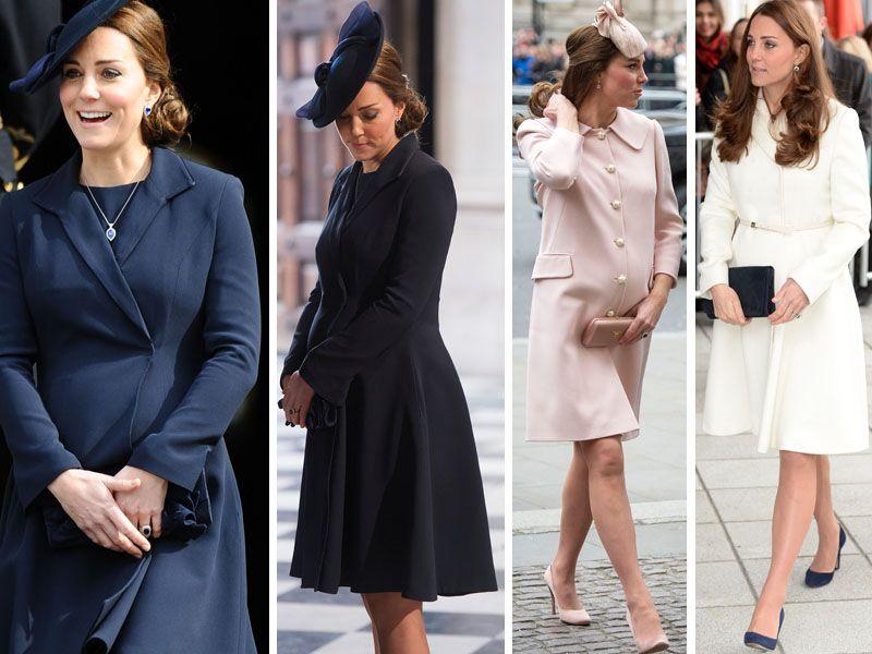 Quyến rũ hệt công nương Kate Middleton khi mang bầu