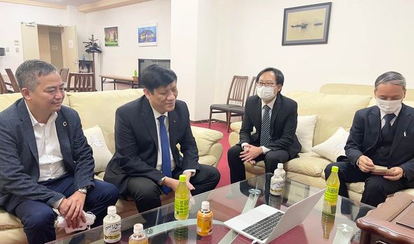 Bộ trưởng Bộ Y tế Nguyễn Thanh Long tiếp và làm việc với các đối tác y dược Nhật Bản - Ảnh 8.