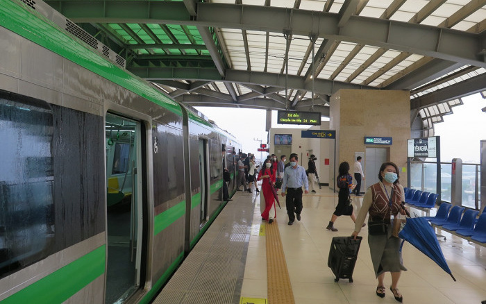 Giá vé tàu Cát Linh - Hà Đông linh hoạt, công suất tương đương 12 tuyến xe buýt