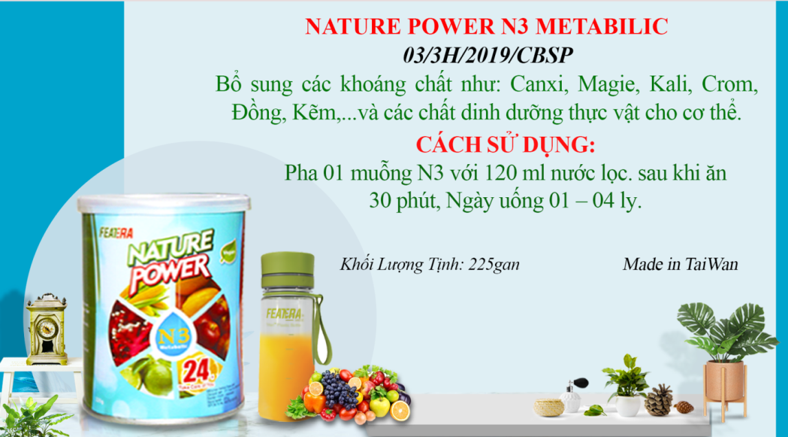 Bổ sung vitamin và khoáng chất chủ động