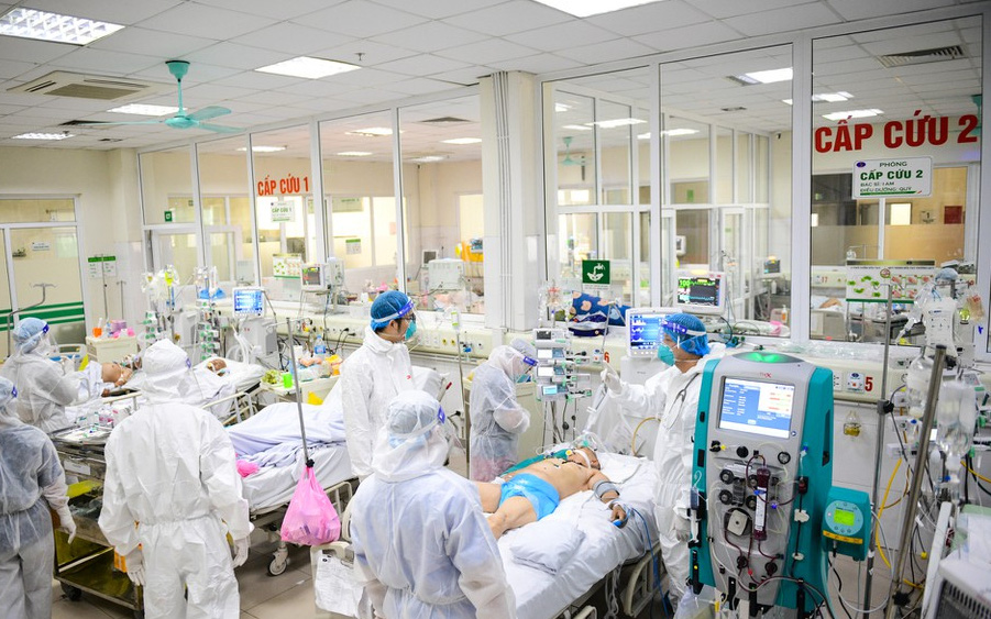 Gần 440 F0 ở Hà Nội đang điều trị tại nhà, lượng bệnh nhân COVID-19 nặng, nguy kịch tăng 