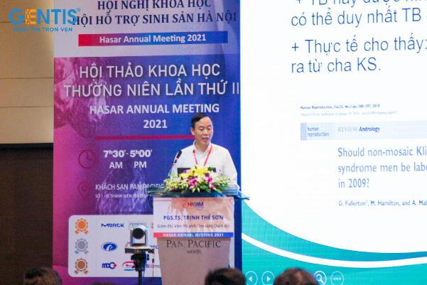 GENTIS đồng hành cùng HASAM 2021 – Hội nghị khoa học của Hội Hỗ trợ sinh sản Hà Nội - Ảnh 2.