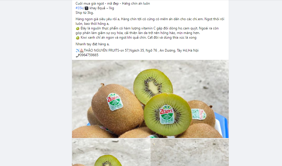 Kiwi xanh cuối mùa quả to đều, ngọt, thơm giá rẻ giật mình khiến chị em đổ xô tìm mua - Ảnh 3.