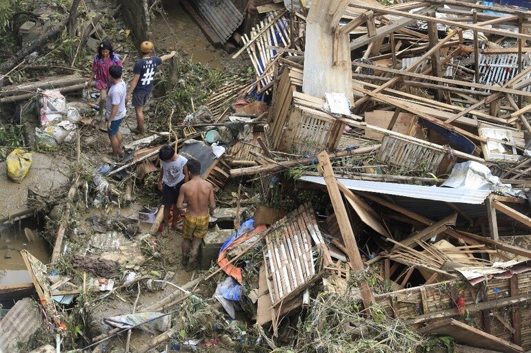 Siêu bão Rai hoành hành tại Philippines, ít nhất 208  người thiệt mạng  - Ảnh 10.