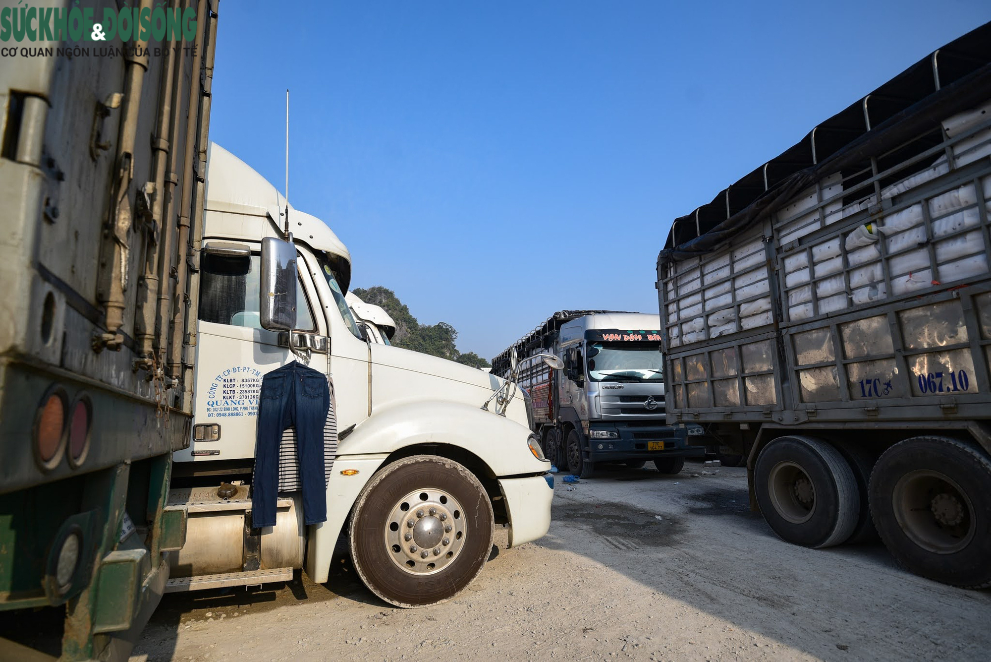 Hàng nghìn xe chở nông sản ùn ứ ở cửa khẩu gây áp lực lớn cho Lạng Sơn trong công tác phòng dịch - Ảnh 6.