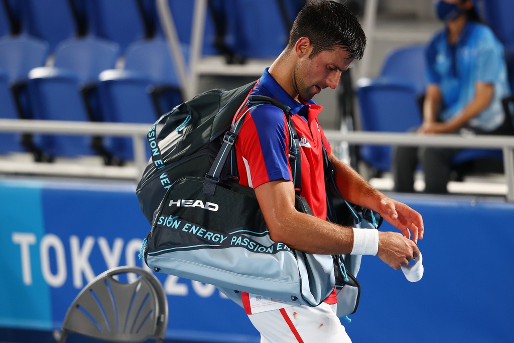 Olympic Tokyo 2020  Novak Djokovic tan mộng Golden Slam - Ảnh 3.