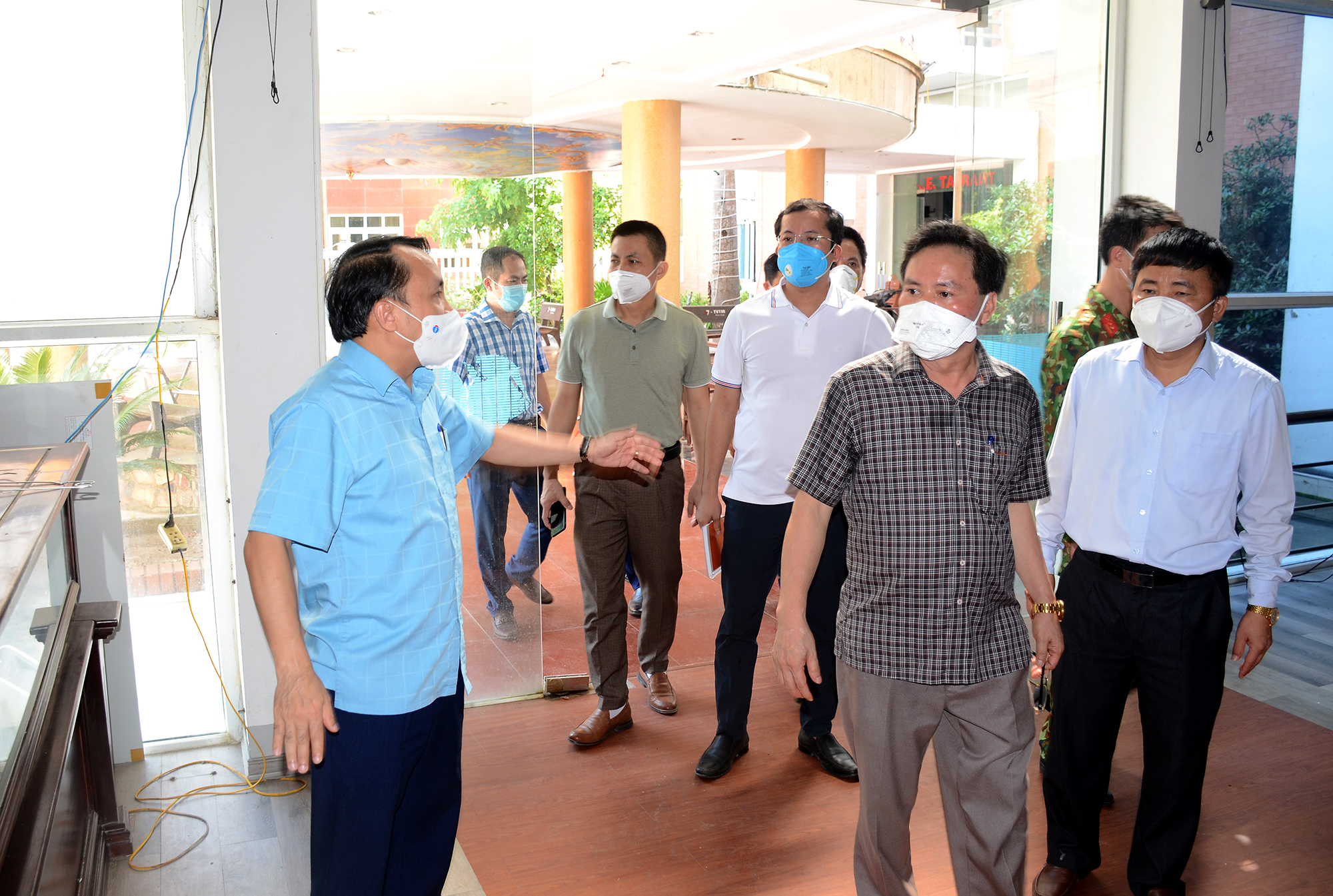 Nghệ An kích họat Bệnh viện Dã chiến số 3 - Ảnh 4. Nghệ An kích họat Bệnh viện Dã chiến số 3 - Ảnh 4.