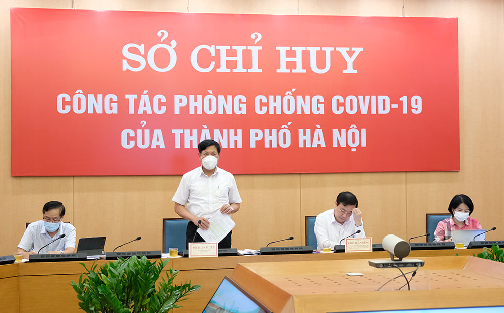 Thứ trưởng Đỗ Xuân Tuyên: Hà Nội phải xác định nhiệm vụ phòng chống dịch là cơ bản và lâu dài - Ảnh 5.