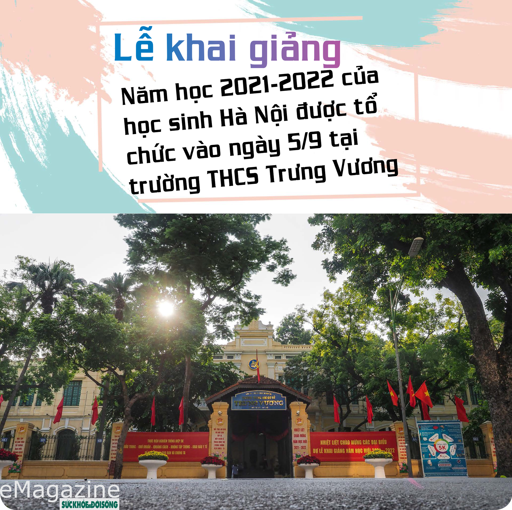 Nhìn lại những khoảnh khắc ngày khai giảng trong mùa dịch - Ảnh 2.