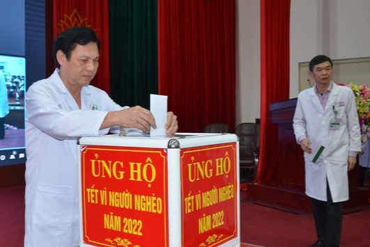 Bệnh viện HNĐK Nghệ An quyên góp ủng hộ 'Tết vì người nghèo' năm 2022 - Ảnh 4.