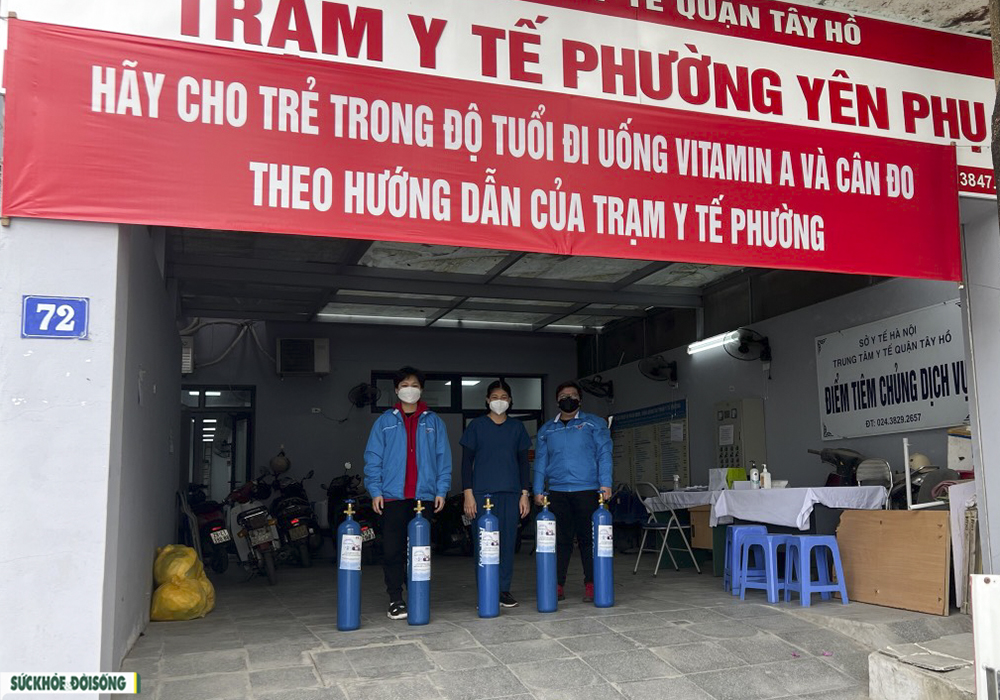 Tuổi trẻ thủ đô bất kể ngày đêm, F0 cần là có oxy - Ảnh 2.