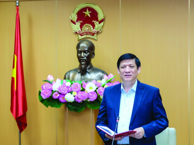 Bộ trưởng Bộ Y tế Nguyễn Thanh Long. Ảnh: Trần Minh