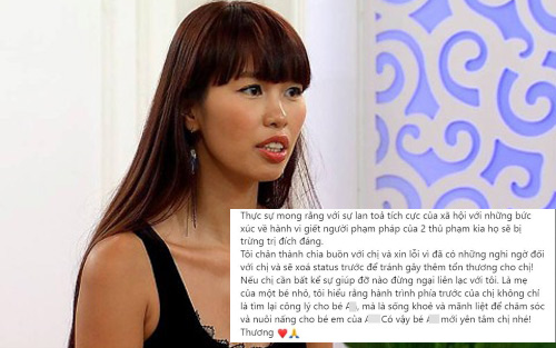 Vụ bé gái 8 tuổi bị bạo hành tử vong: Siêu mẫu Hà Anh lên tiếng xin lỗi vì phát ngôn về mẹ đẻ của bé