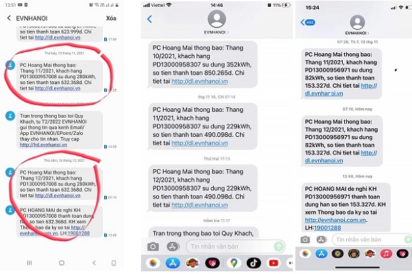 Hai tháng hoá đơn điện giống nhau, ngành điện nói “ngẫu nhiên” - Ảnh 2.