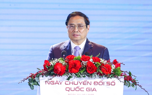 Thủ tướng: Chuyển đổi số quốc gia vì một Việt Nam hùng cường, người dân được ấm no, hạnh phúc