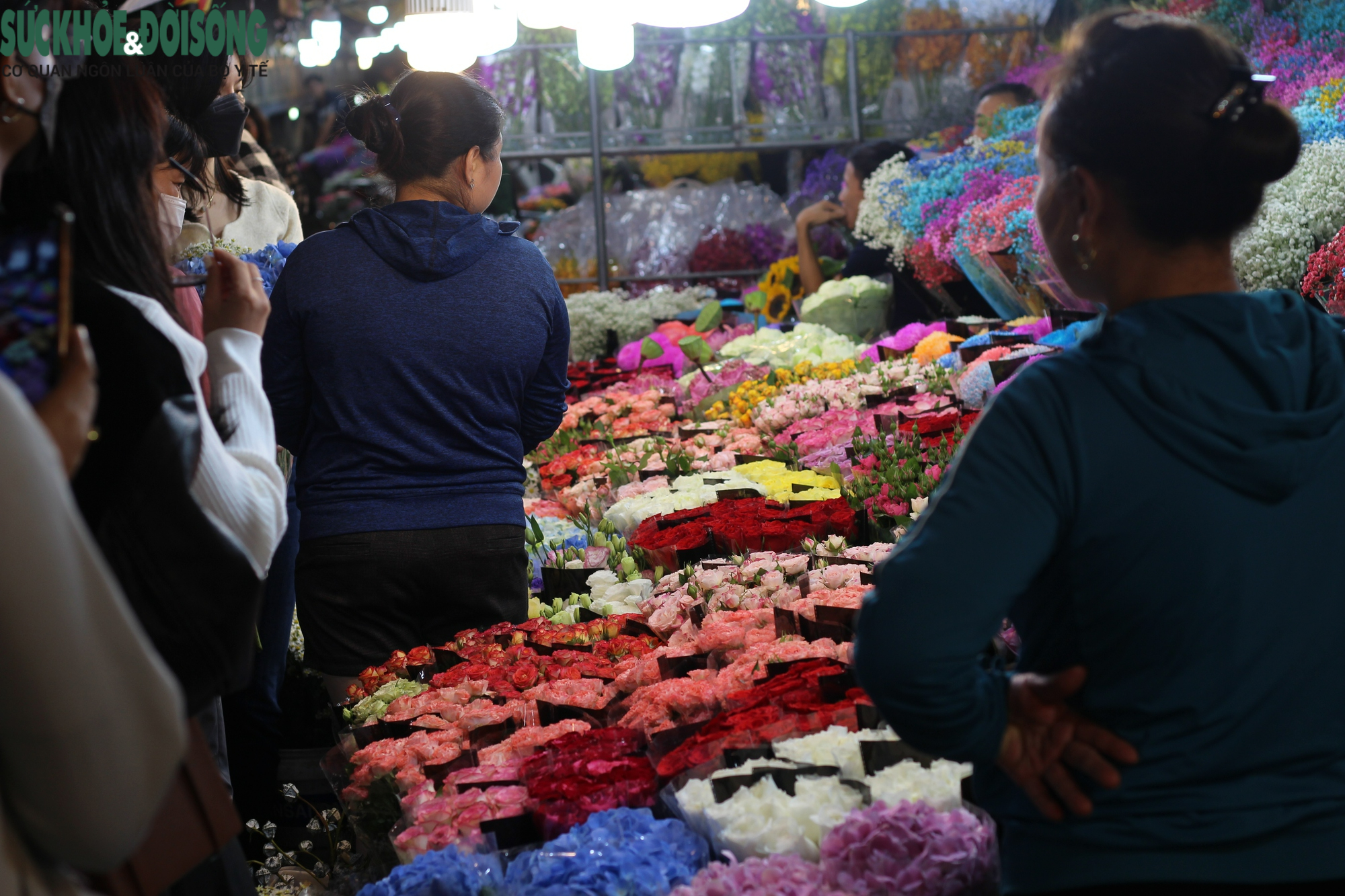 Giới trẻ thích thú 'du hí' tại chợ hoa tươi lớn nhất Hà Nội - Ảnh 7.