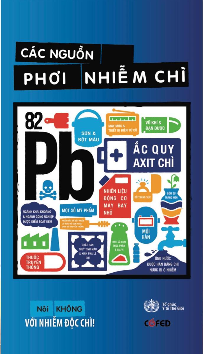 Những đồ dùng chứa chì, trẻ em nên tránh xa