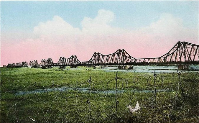 'Lạ mắt' với những bức ảnh quý hiếm về cầu Long Biên xưa - Ảnh 2.