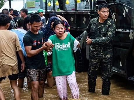 Philippines: Hơn 70 người đã thiệt mạng do bão nhiệt đới Nalgae