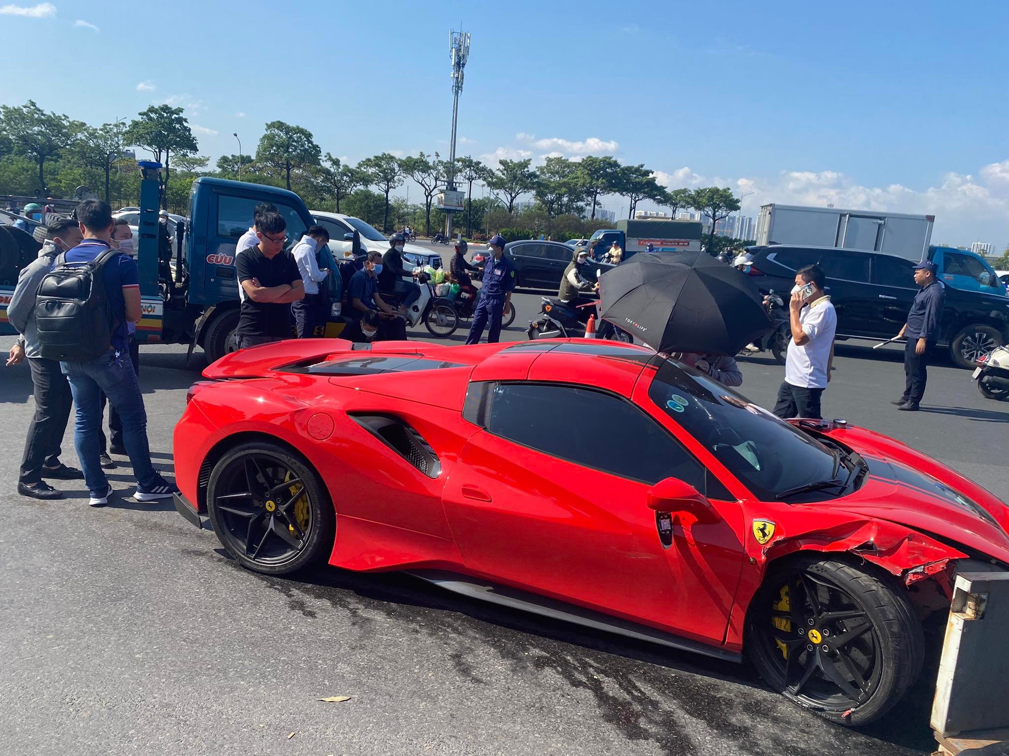 Thông tin mới nhất vụ nam thanh niên lái siêu xe Ferrari 488 GTB giá hơn 10  tỉ đồng bị tạm giữ  Báo Người lao động