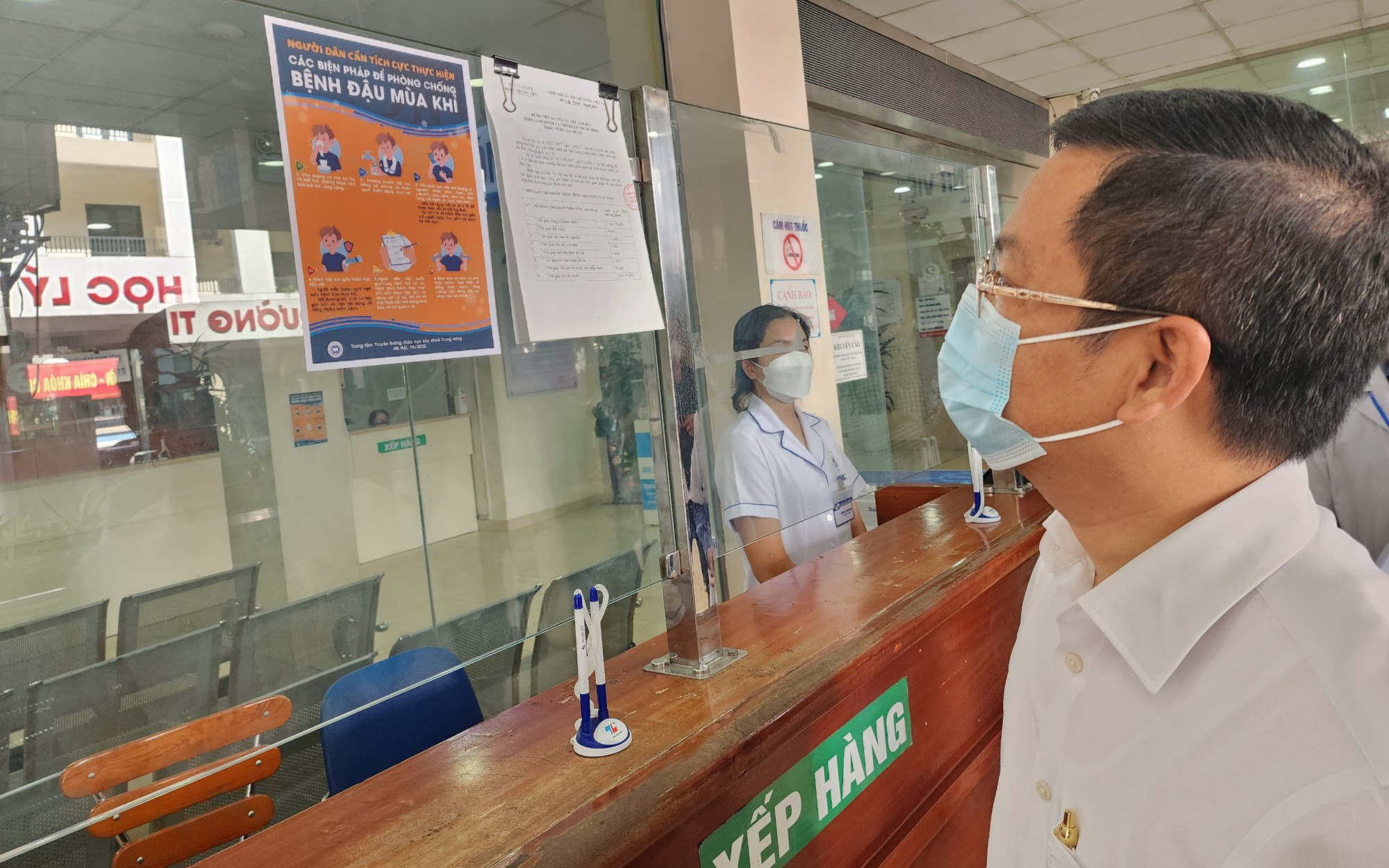 Bộ Y tế kiểm tra phòng, chống dịch đậu mùa khỉ tại Hà Nội
